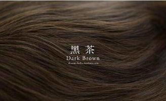 皮肤黑的适合染发图片,打造时尚个性色彩